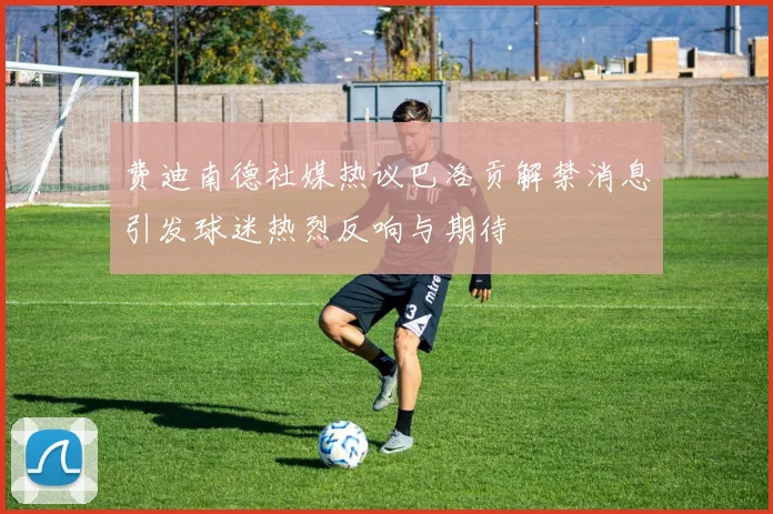 费迪南德社媒热议巴洛贡解禁消息引发球迷热烈反响与期待